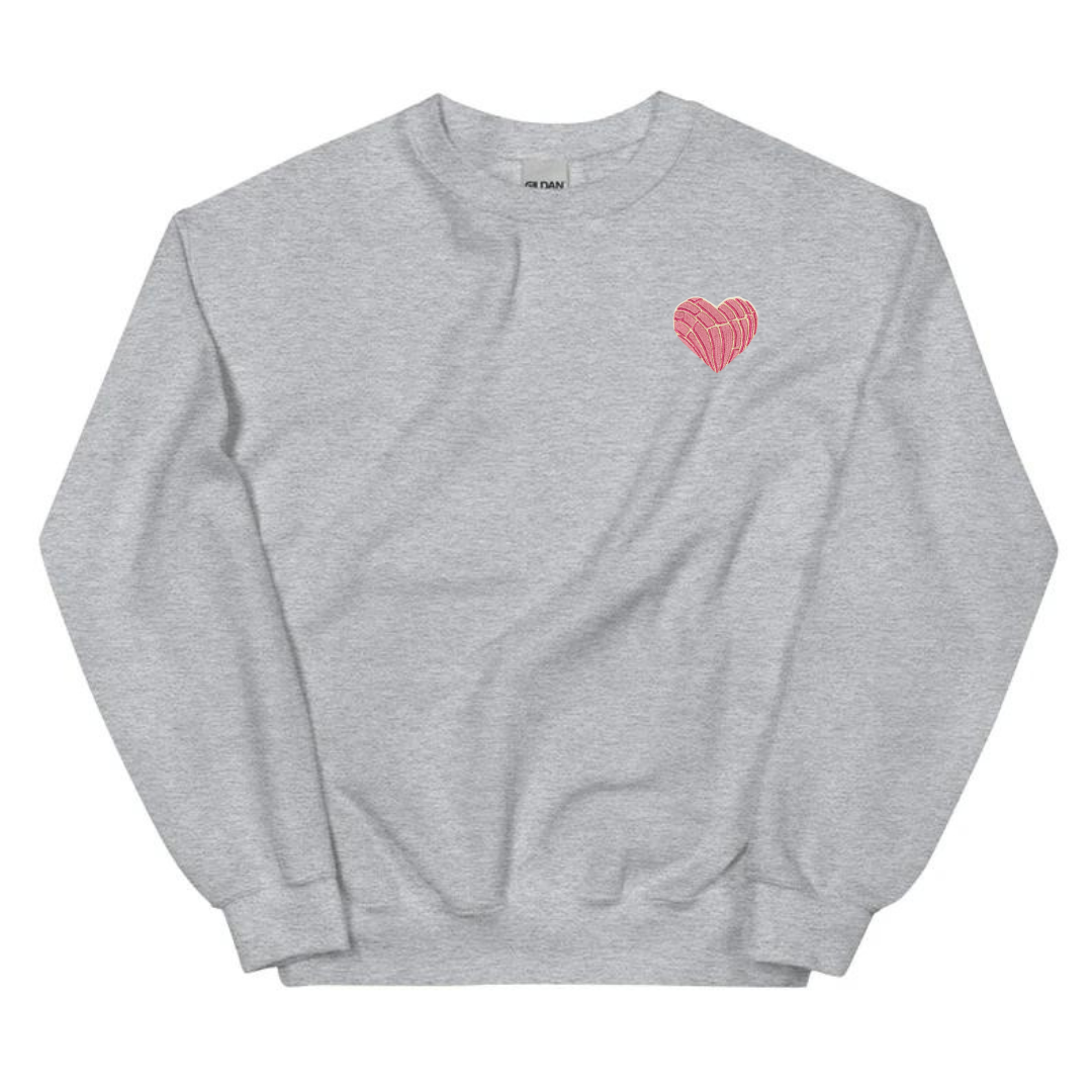 Concha Heart Crewneck