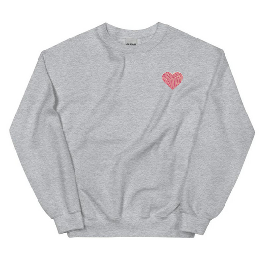 Concha Heart Crewneck