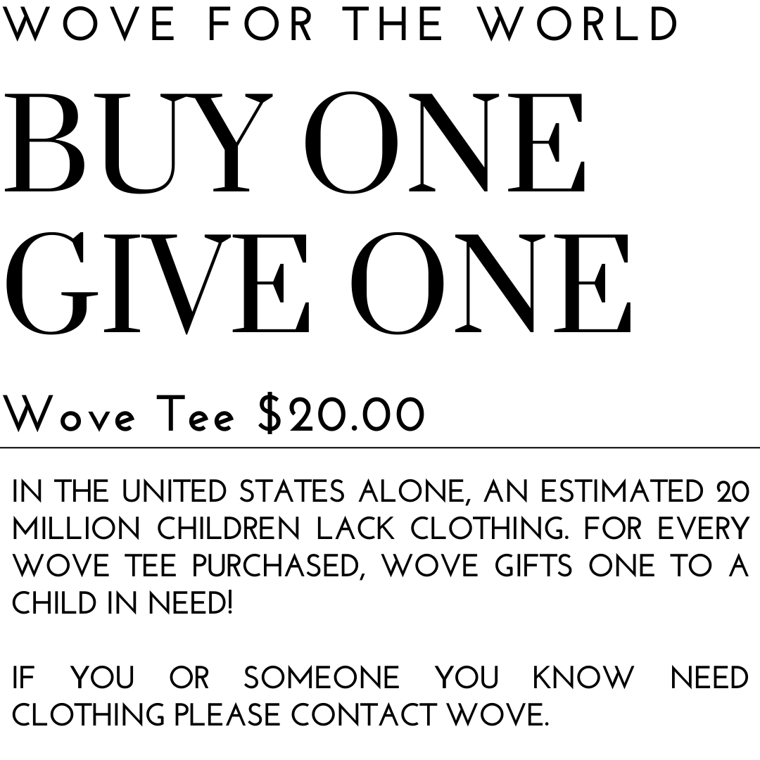 The WOVE FOR THE WORLD Tee